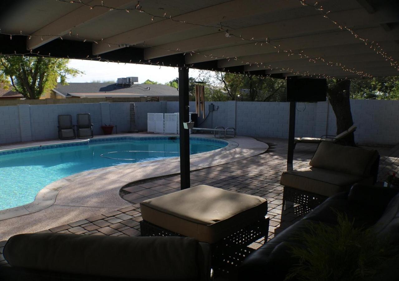 Tempe Escape With Heated Pool, Billiards & Firepit Fun Villa Ngoại thất bức ảnh