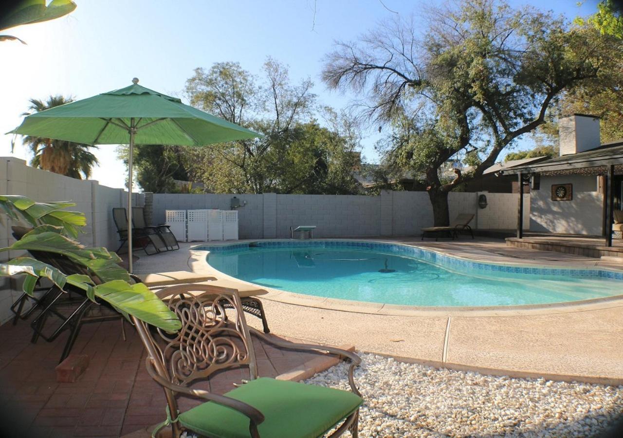 Tempe Escape With Heated Pool, Billiards & Firepit Fun Villa Ngoại thất bức ảnh